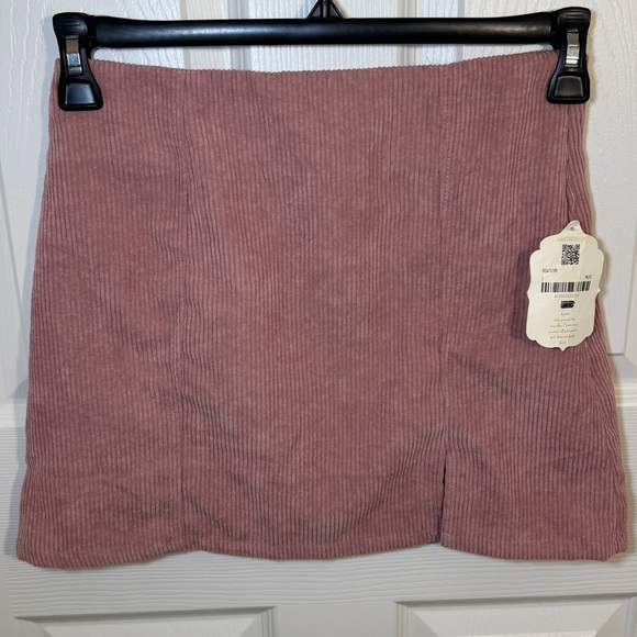 NWT Mauve Corduroy Skirt from Altar'd State - Picture 1 of 10